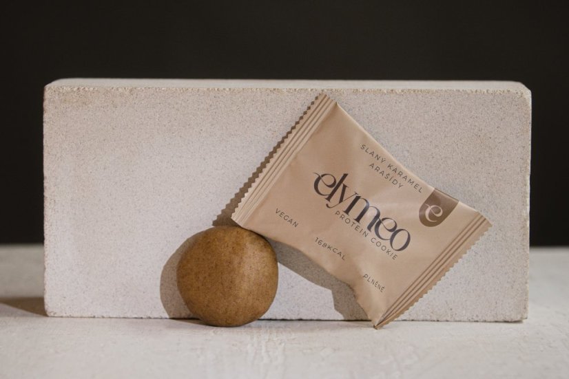 Proteinové cookie slaný karamel + arašídová náplň 40g