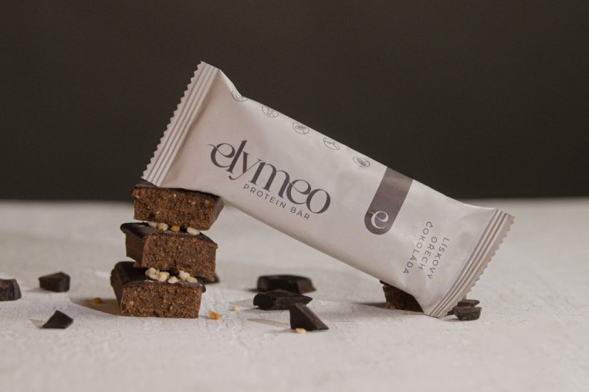 Proteinová tyčinka lískový oříšek + čokoláda 55g