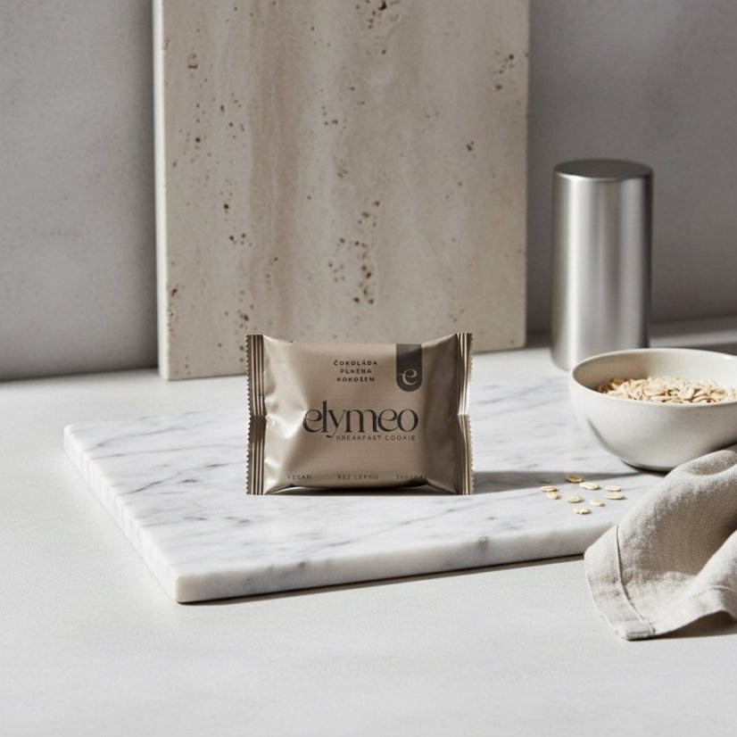 Snídaňové cookie čoko & kokos plněná 80g