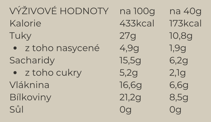 Proteinové cookie lískový oříšek + čokoládová náplň 40g