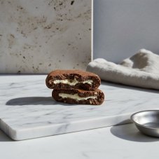 20x snídaňové čoko-koko cookie plněné